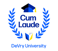 Commencement Sticker by DeVry University