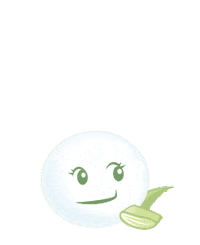 EVERSOFTMY rose avocado mochi eversoft Sticker
