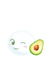 EVERSOFTMY rose avocado mochi eversoft Sticker