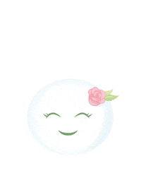 EVERSOFTMY rose avocado mochi aloevera Sticker