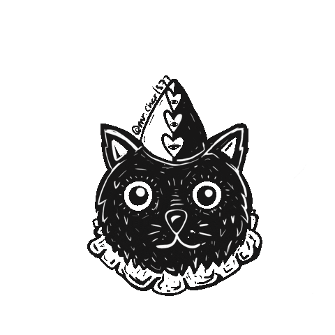 Rarehearts giphyupload love gato luck Sticker