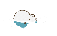 Chilling Bad Day Sticker