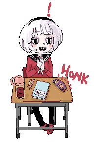 vampirehighschool anime excited halloween text Sticker