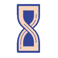 Time Waiting Sticker by Wall-to-Wall