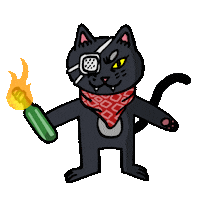 Cat Cartoon Sticker by Paper Dog