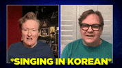 Andy Richter Singing GIF by Team Coco