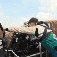 Pushing GIF by FIA World Rally Championship