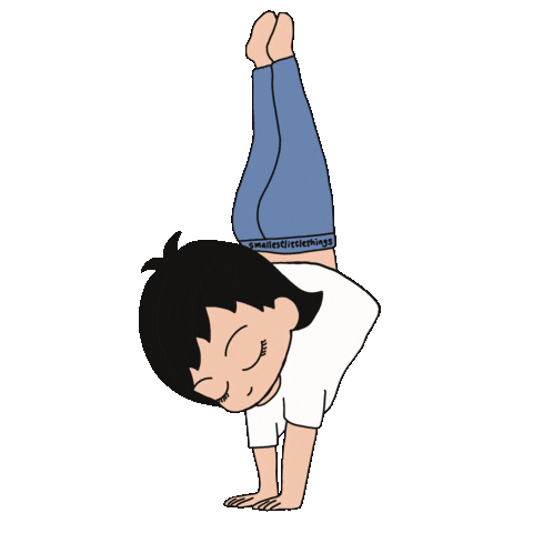 Yoga Handstand Sticker