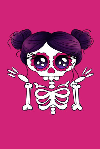 Heart beats La Catrina Bohemia