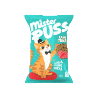 Cat Food Sticker by Mister Puss