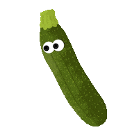 Blinking Summer Squash Sticker by Imperfect Foods