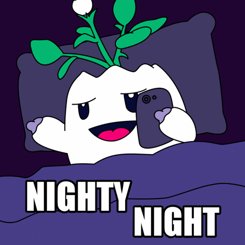 Tired Good Night GIF by Magic Eden