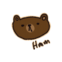 Bear Sticker