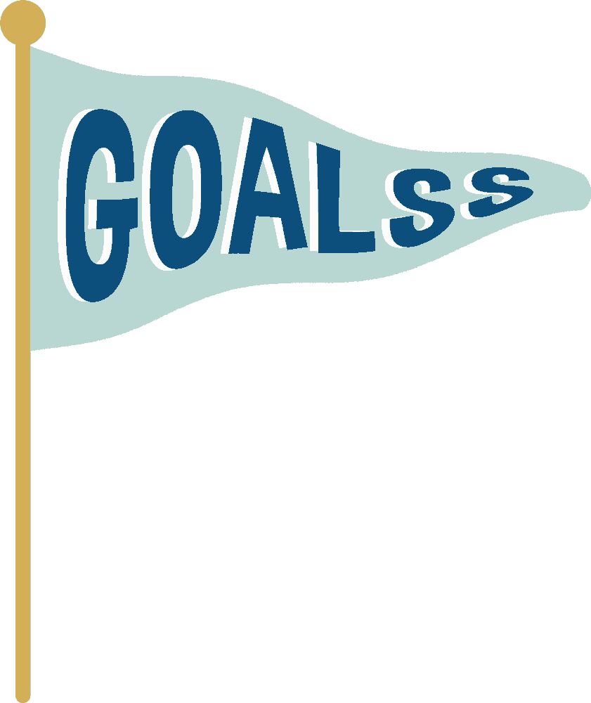 flag goals Sticker
