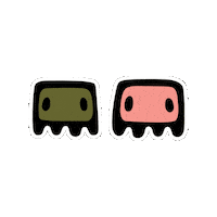 Happy Lets Go Sticker