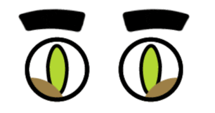 Face Slither Sticker by ShowtheMonster