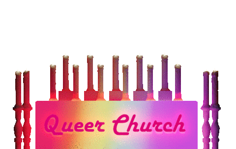 Sarah_Rain giphyupload rainbow pride church Sticker