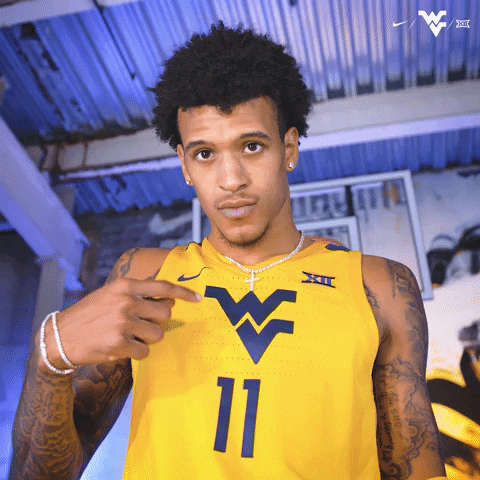 College Basketball Mountaineers GIF by WVU Sports