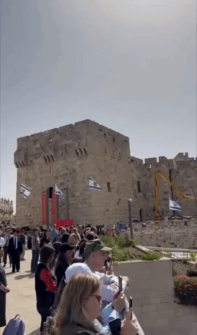 Jerusalem on Holocaust Remembrance Day