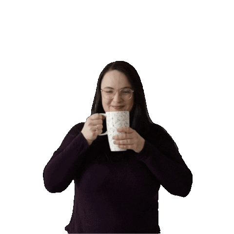 clearquartzcreative coffee mug drink coffee cqc chantelle Sticker