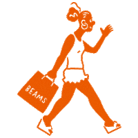 Girl Shopping Sticker by BEAMS