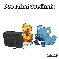Dominate Tag Team Sticker by VeeFriends
