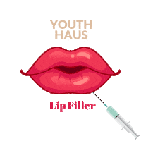 Lips Glow Sticker by skingym