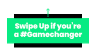 Harbingers swipe up arrow swipeup game changer Sticker