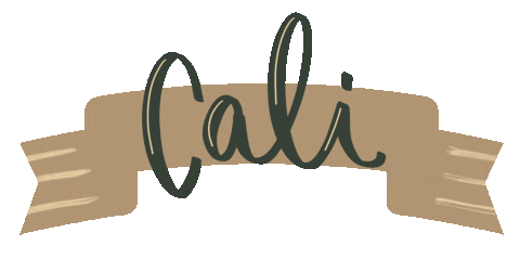 California Cali Sticker