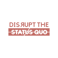 Activism Disrupt Sticker by On Canada Project