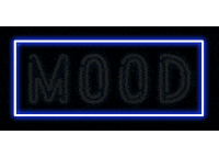 Mood Neon Sticker by AllWriteByMe