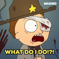 Rick And Morty Idk GIF by Mashed