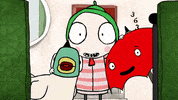 happy bug GIF by Sarah & Duck