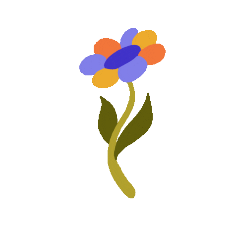 ciocarlica giphyupload happy flower colorful Sticker