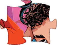 Puzzle Sticker by Turma da Mônica