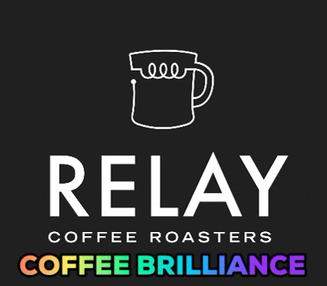 relaycoffee giphygifmaker happy excited branding GIF