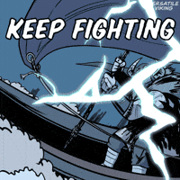 Never Give Up Fighting GIF by VeeFriends