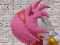 Happy Amy Rose GIF
