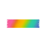artsycraftsygifs love fun pink rainbow Sticker