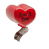 I Love You Heart Sticker