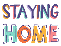 Stay Home We Can Do This Sticker