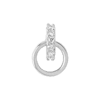 Wg Whitegold Sticker by Maria Black Jewellery