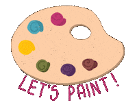 Colors Painting Sticker