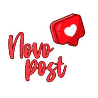Novo Post Sticker by Oliveira Comunicação