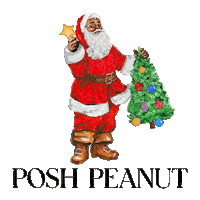 Christmas Tree Sticker by Posh Peanut