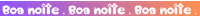 Boa Noite Sticker