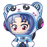 Good Night Space Sticker