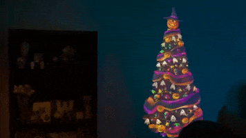 AtmosFX atmosfx halloween tree digital decoration virtual tree GIF