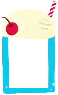 Frame Creamsoda Sticker by しまみほ