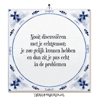 Humor Wijsheid Sticker by Tegelspreuken.nl